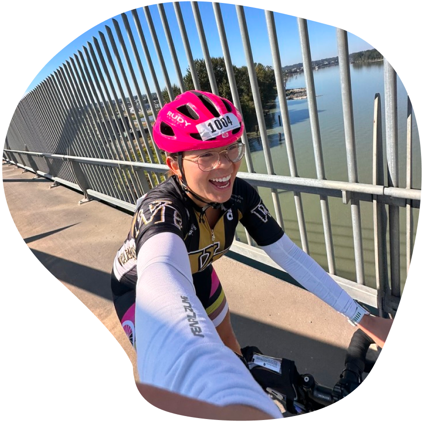 Coach Sami cycling